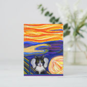 シェバの悲鳴、パロディ悲鳴、ファインアート ポストカード (スタンド正面)