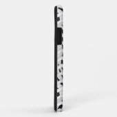 シェバロンタイガーブラックアンドホワイトプリント Case-Mate iPhoneケース (裏面/右)