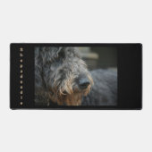 シェパドドルドッグフォトポートレート デスクマット (正面)