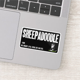 シェパドードルドッグ定義、ドードルドッグ名詞贈り物 シール
