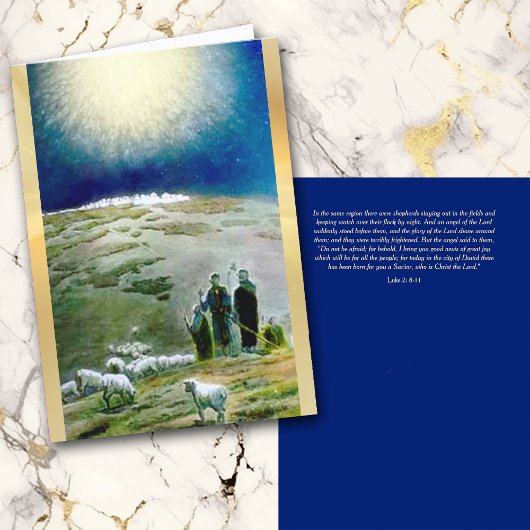 シェパーズウォッチヴィンテージクリスマスカード シーズンカード