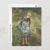 シェパーデスバイカミーユピサロヴィンテージファインアート ポストカード (正面/裏面)