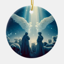 シェパードがクリスマスを見る