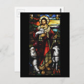 シェパードと彼の羊サンジョンズAshfiel ポストカード (正面/裏面)