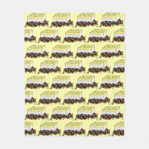 シェパードのコテージミートパイ英語イギリス料理 フリースブランケット