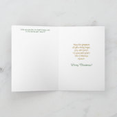 シェパードの時計クリスマスカード シーズンカード (内部)