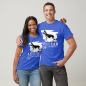 シェパードの母犬のオーナーギフトファミリー Tシャツ (ユニセックス)