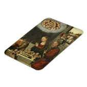 シェパードアターリングベビーイエズスバイクラナック マグネット (左側)