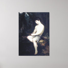 シェパードイタリアンボーイファインアートキャンバス印刷 キャンバスプリント