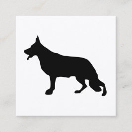 シェパードクールドッグ スクエア名刺