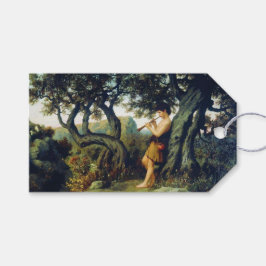 シェパードボーイ遊ズアウッドウィンドミュージカル楽器 ギフトタグ