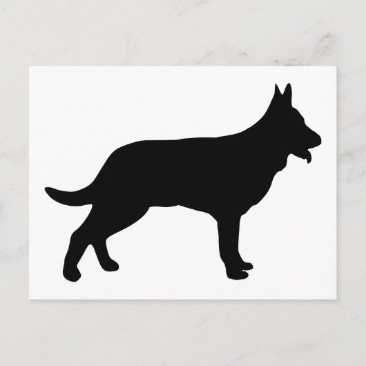 シェパード ポストカード (正面)