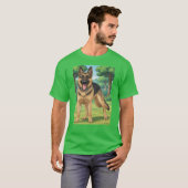 シェパード Tシャツ (正面フル)