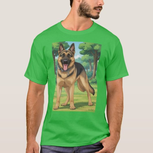 シェパード Tシャツ (正面)