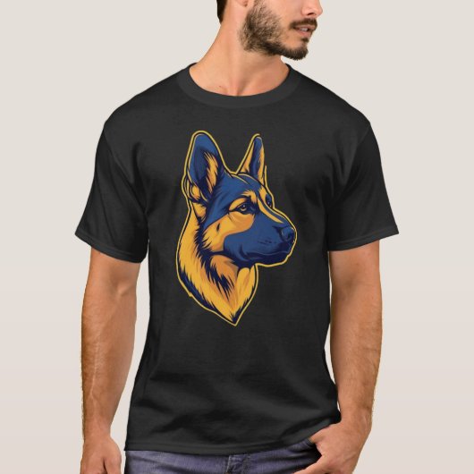 シェパード Tシャツ (正面)