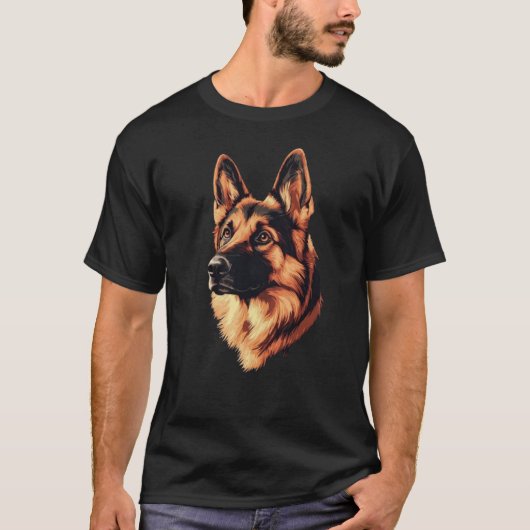 シェパード Tシャツ (正面)