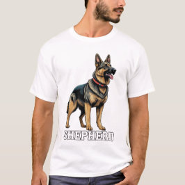 シェパード Tシャツ