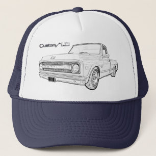 シェビーC10カスタムクラシックピックアップトラック キャップ