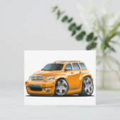 シェビーHHRオレンジトラック ポストカード (スタンド正面)