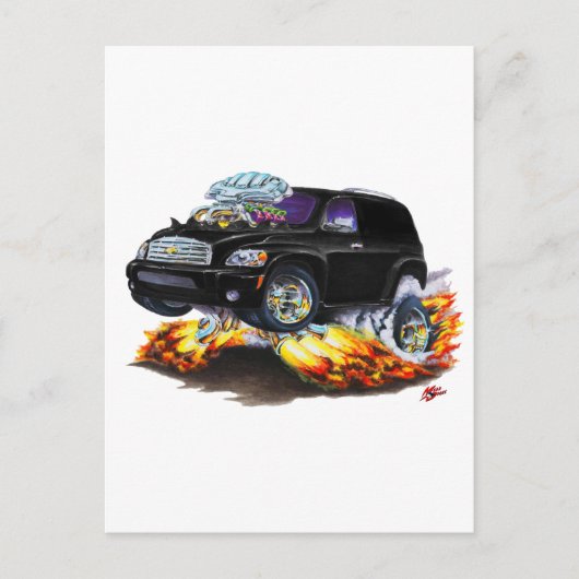 シェビーHHR黒パネルトラック ポストカード (正面)