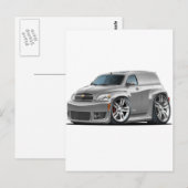 シェビーHHR SSシルバーパネルトラック ポストカード (正面/裏面)