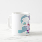 シェフおもしろいイタリアンコーヒーマグ コーヒーマグカップ (正面左)