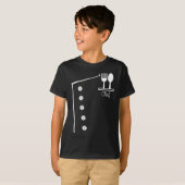 シェフおもしろいコスチューム肉食料理料理 Tシャツ (正面フル)