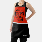シェフおもしろい引用文エプロン エプロン (インサイチュ)