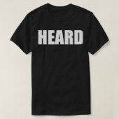 シェフおもしろい調理師料理学校キッチントークを聞いた Tシャツ (デザイン正面)