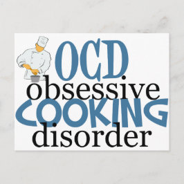 シェフおもしろい ポストカード