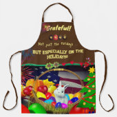 シェフお気に入りのホリデーエプロン エプロン (正面)