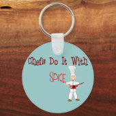 シェフがスパイスでやる キーホルダー (正面)