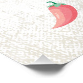 シェフがホットキッチンレビューおもしろいスパイシーピーマン ポスター (コーナー)