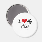 シェフが大好き マグネット (正面/裏面)