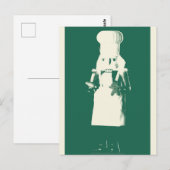 シェフくるみ割り ポストカード (正面/裏面)