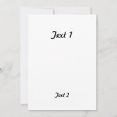 シェフくるみ割り  招待状 (裏面)