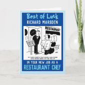 シェフとしての新しい仕事 カード (正面)