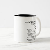 シェフとは ツートーンマグカップ (正面右)