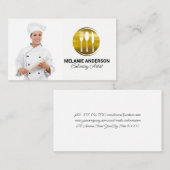 シェフと転がのピン |ディナーウェアロゴ 名刺 (正面/裏面)