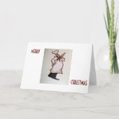 シェフに聖降誕祭お目出お気に入りのし シーズンカード (正面)