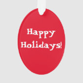 シェフのオーナメント オーナメント (裏面)