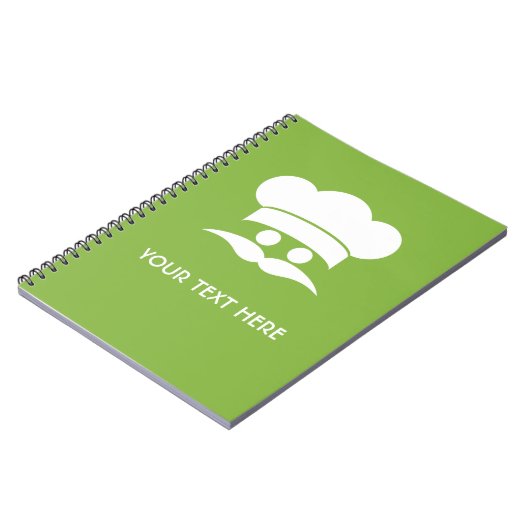 シェフのカスタムのノート ノートブック (左側)