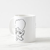 シェフのカメオ コーヒーマグカップ (正面左)