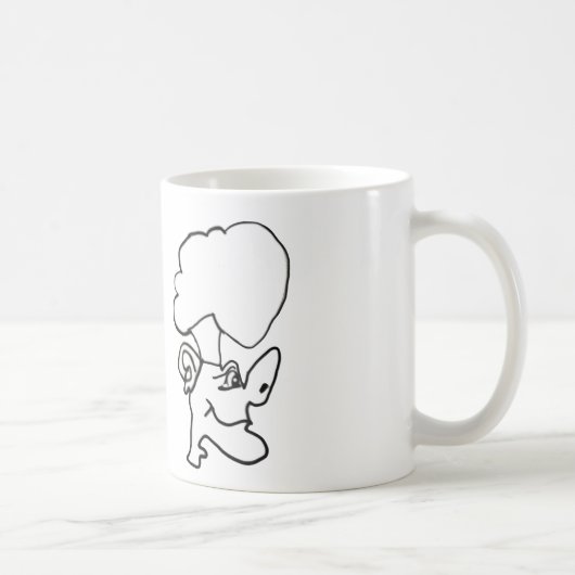 シェフのカメオ コーヒーマグカップ (右)