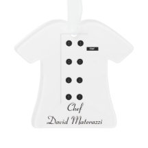 シェフのクリスマスのオーナメント