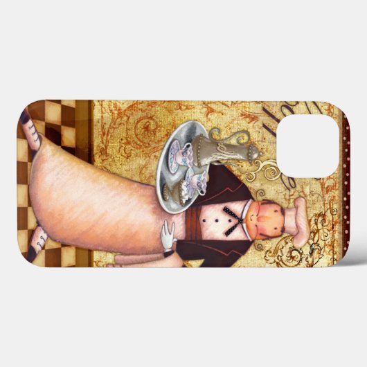 シェフのコーヒー Case-Mate iPhoneケース (裏面 (横))