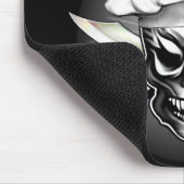 シェフのスカル1 マウスパッド (コーナー)