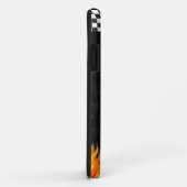 シェフのスカル2および交差させたシェフのナイフ Case-Mate iPhoneケース (裏面/右)