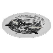 シェフのスカル4: 料理用の輝き カッティングボード (角)