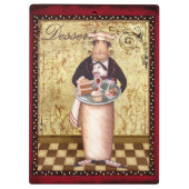 シェフのデザート クリップボード (裏面)